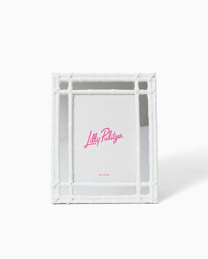 BAMBOO MIRROR PICTURE FRAME