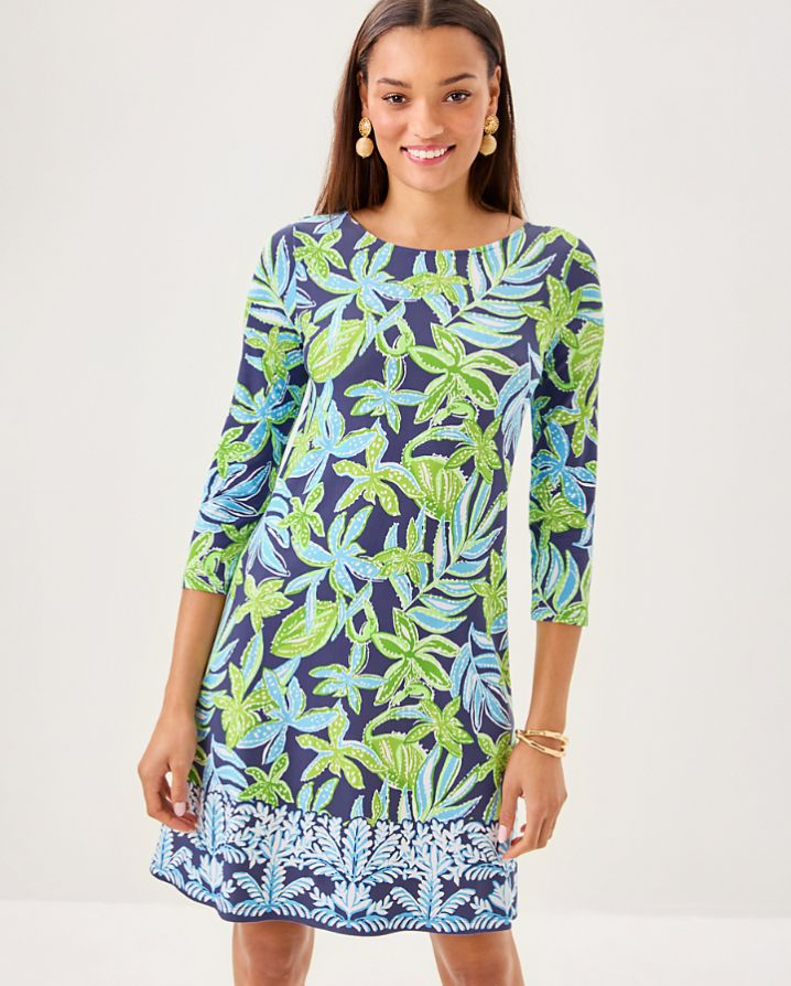 OPHELIA 3/4 SLEEVE DRESS