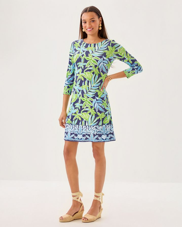 OPHELIA 3/4 SLEEVE DRESS