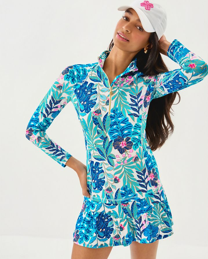 JUSTINE UPF 50+ HALF ZIP