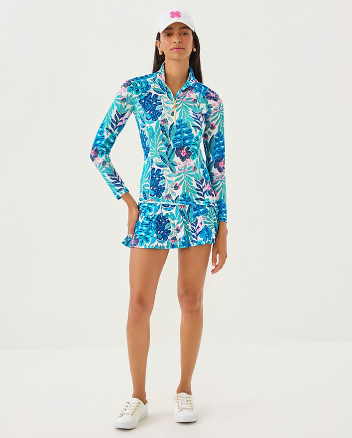 JUSTINE UPF 50+ HALF ZIP