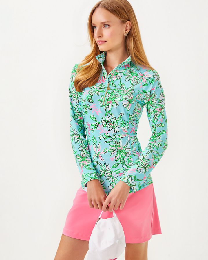JUSTINE UPF 50+ HALF ZIP