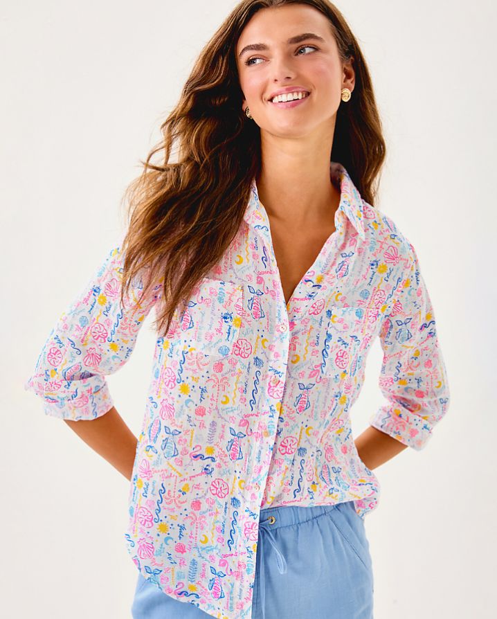 SEA VIEW BUTTON DOWN