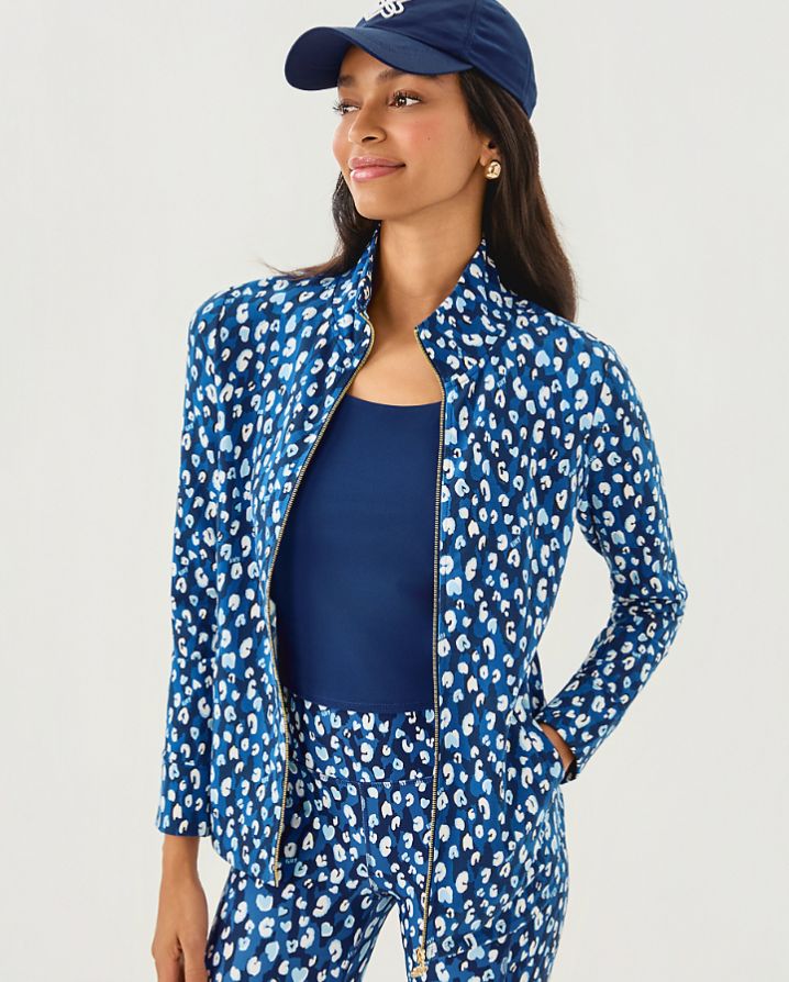 LEONA UPF 50+ ZIP-UP