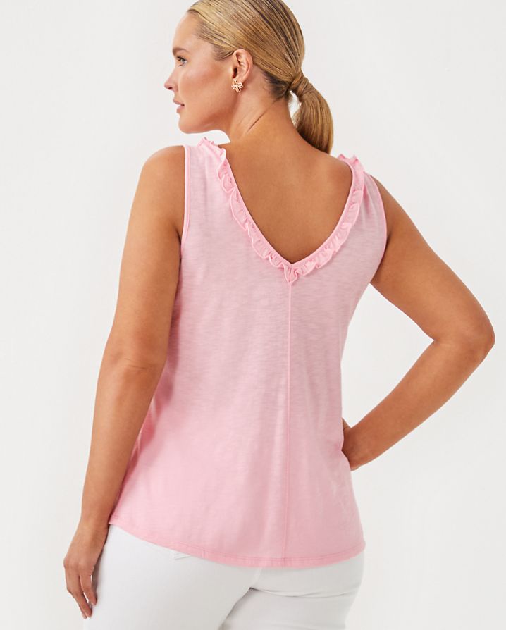 GIGI RUFFLE TOP