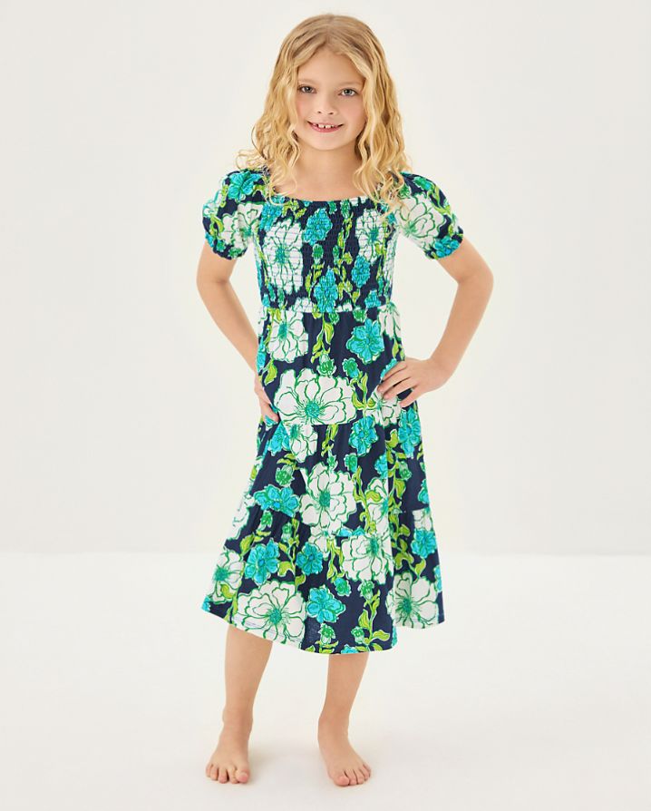 MINI JILLY SLEEVED MIDI DRESS