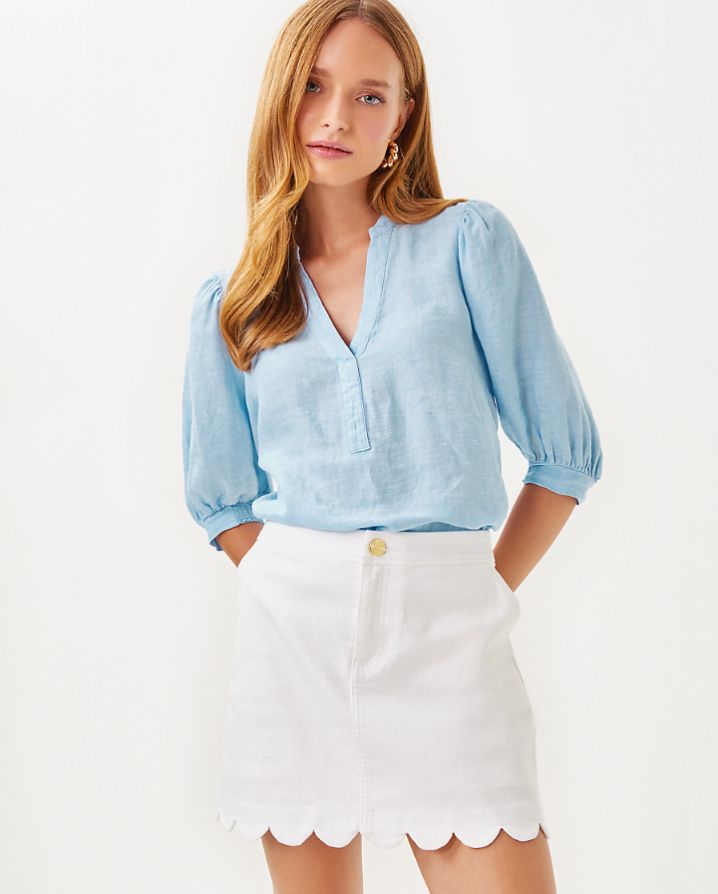 COLETTE DENIM SKORT