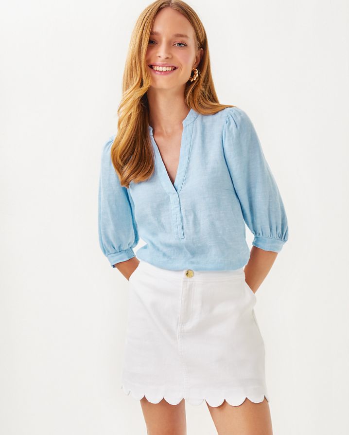 COLETTE DENIM SKORT