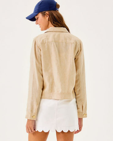 SEASPRAY LINEN JACKET