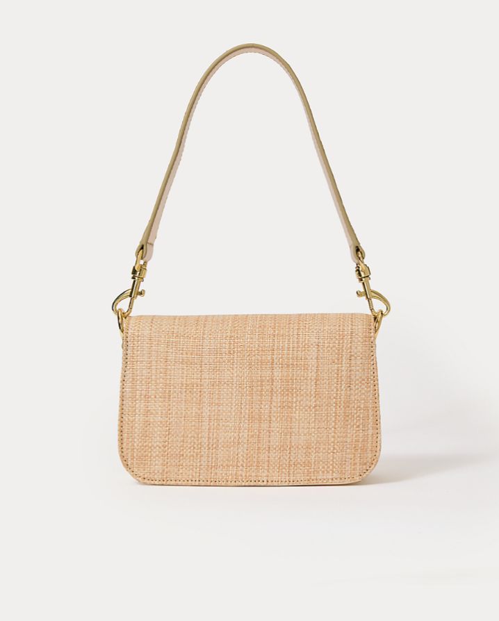 PALEY STRAW SHOULDER BAG