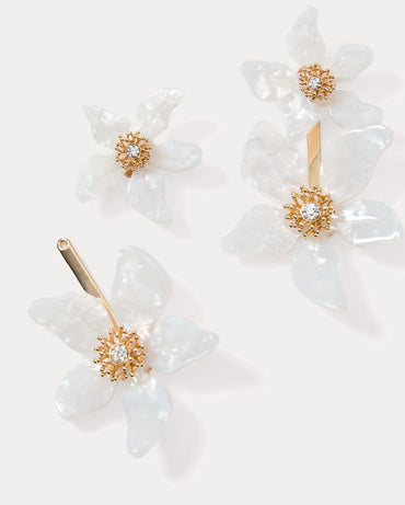 PLUMES IN BLOOM EARRINGS