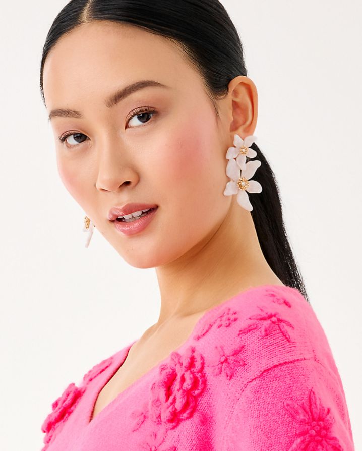 PLUMES IN BLOOM EARRINGS