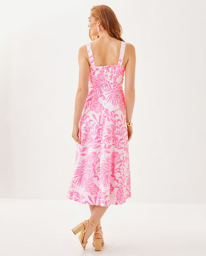 MAELLA MIDI DRESS