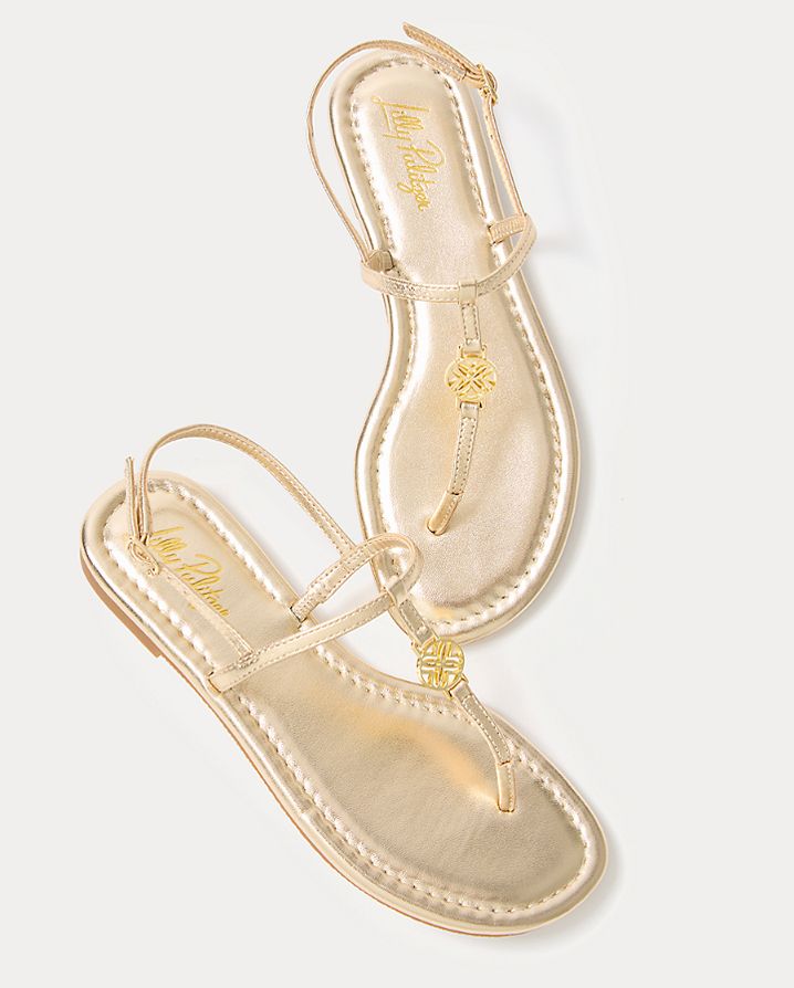 DELILAH LOGO SANDAL