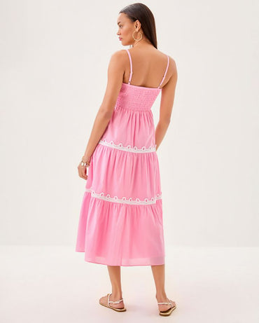 ZANNA COTTON MIDI DRESS