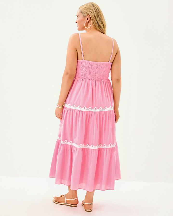 ZANNA COTTON MIDI DRESS