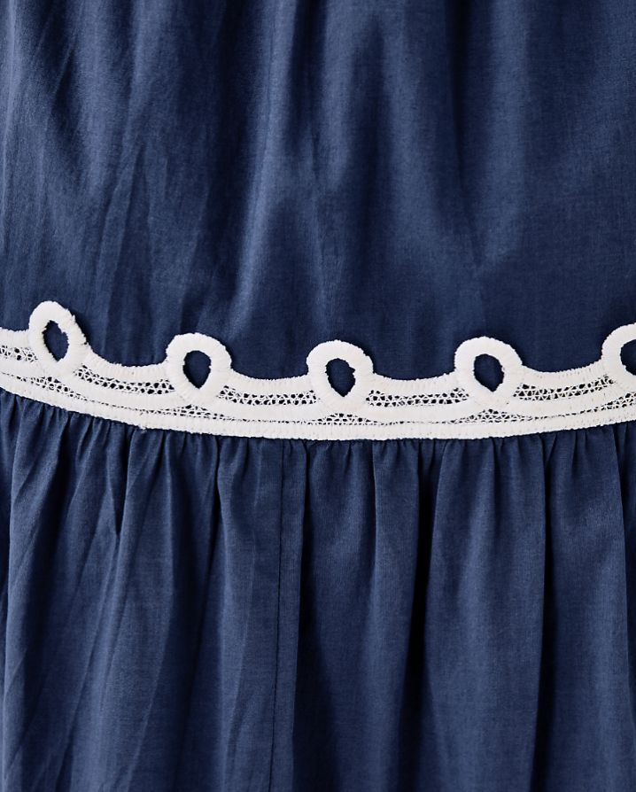 ZANNA COTTON MIDI DRESS