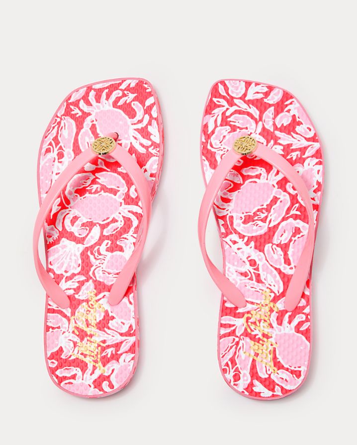 SANDSATIONAL SQUARE TOE FLIP FLOP