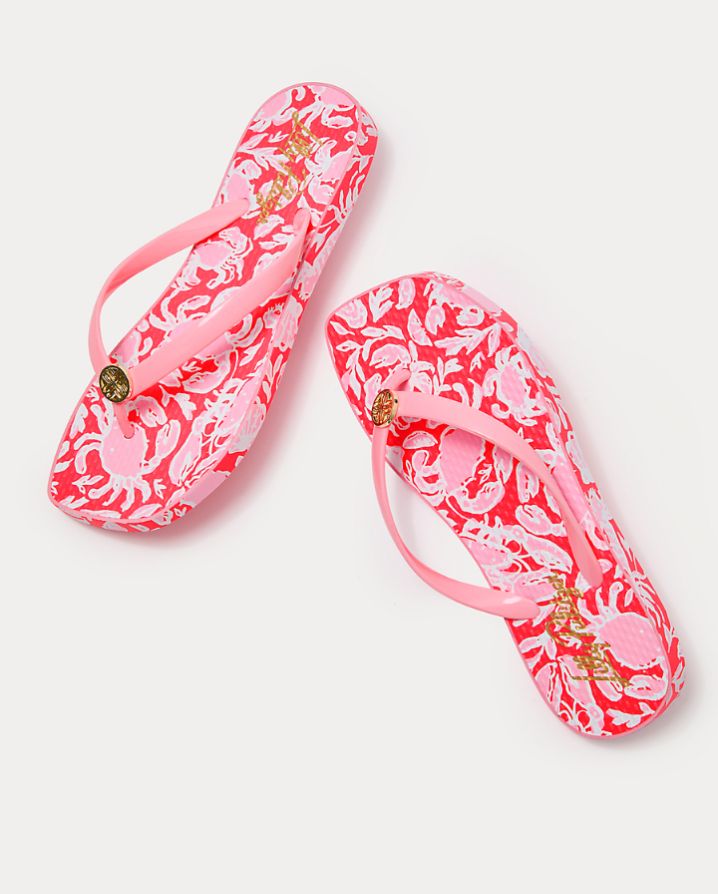 SANDSATIONAL SQUARE TOE FLIP FLOP