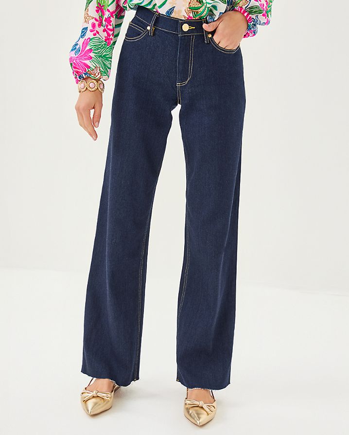 ANISTON HIGH RISE STRAIGHT LEG