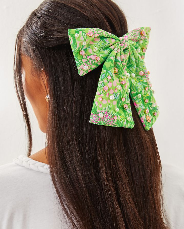 LARGE BARRETTE BOW