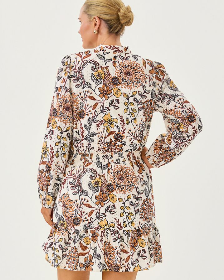 AXTON EYELET DRESS