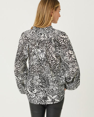 LOURDES LONG SLEEVE TOP