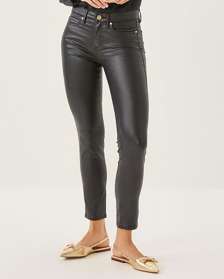 SOUTH OCEAN HIGH RISE COATED SKINNY