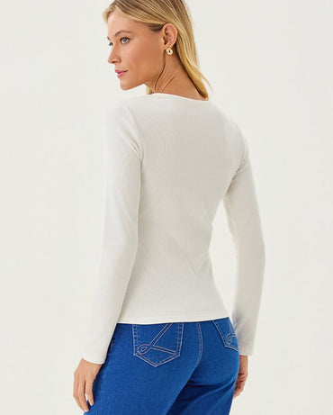 BEATY LONG SLEEVE KNIT TOP