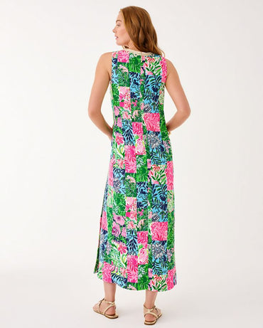 EDITA MAXI SHIFT DRESS