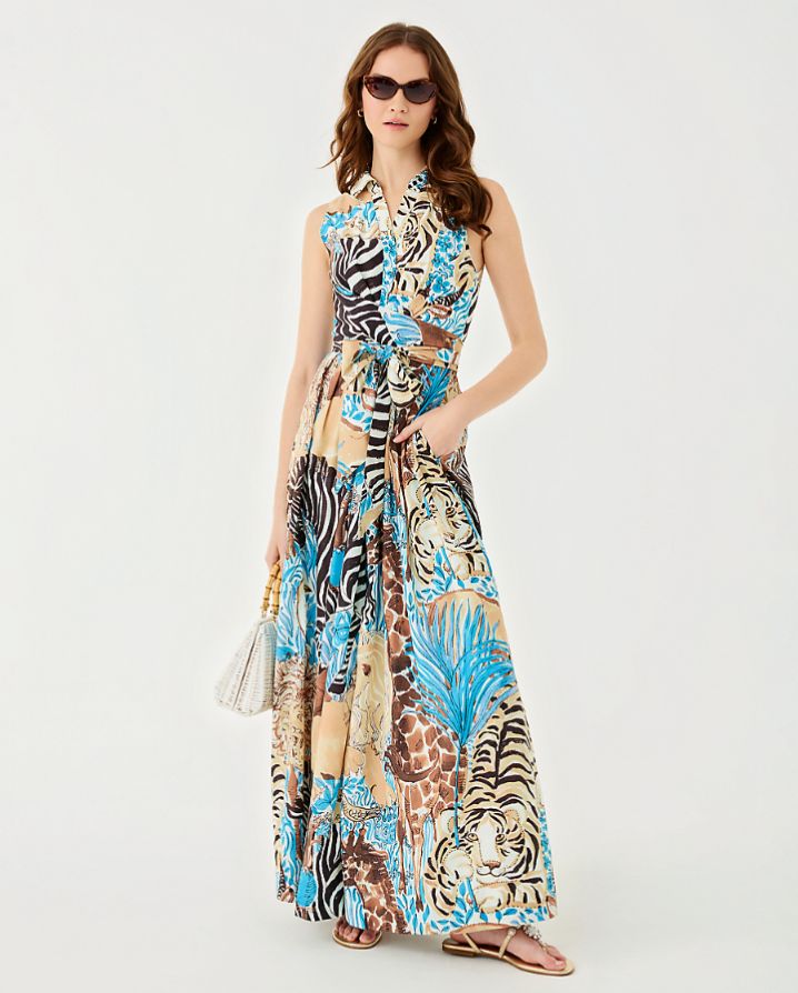 MARRIA STRETCH MAXI DRESS