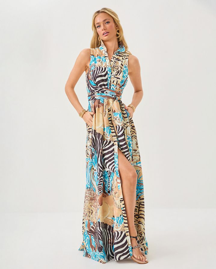 MARRIA STRETCH MAXI DRESS