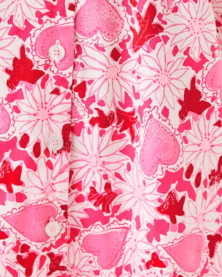 MARI PJ BUTTON-UP TOP