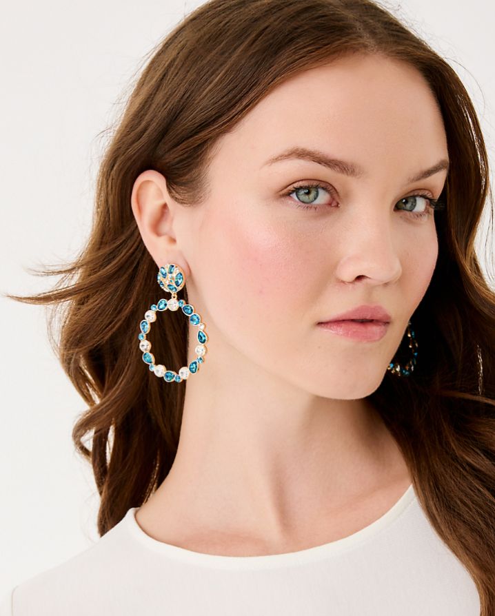 PARTY PUNCH HOOP EARRINGS