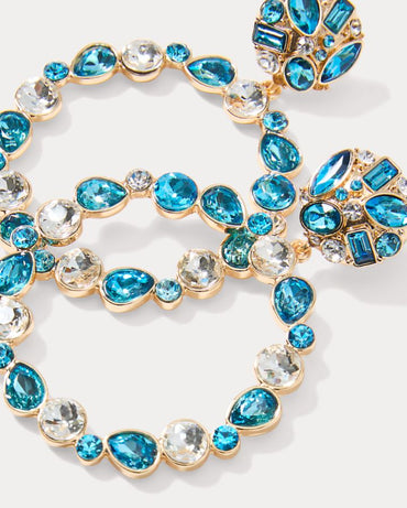 PARTY PUNCH HOOP EARRINGS