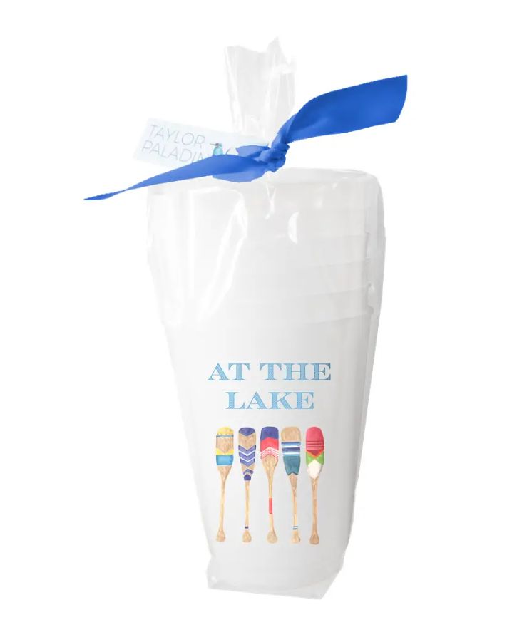 PADDLES AT THE LAKE FROSTED CUPS