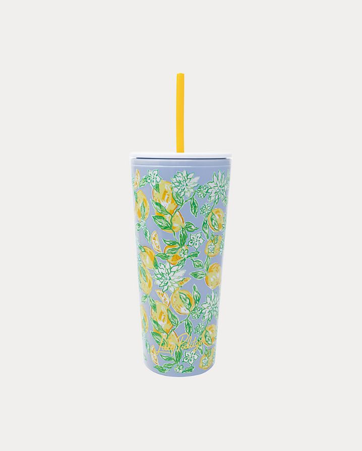 TUMBLER WITH STRAW