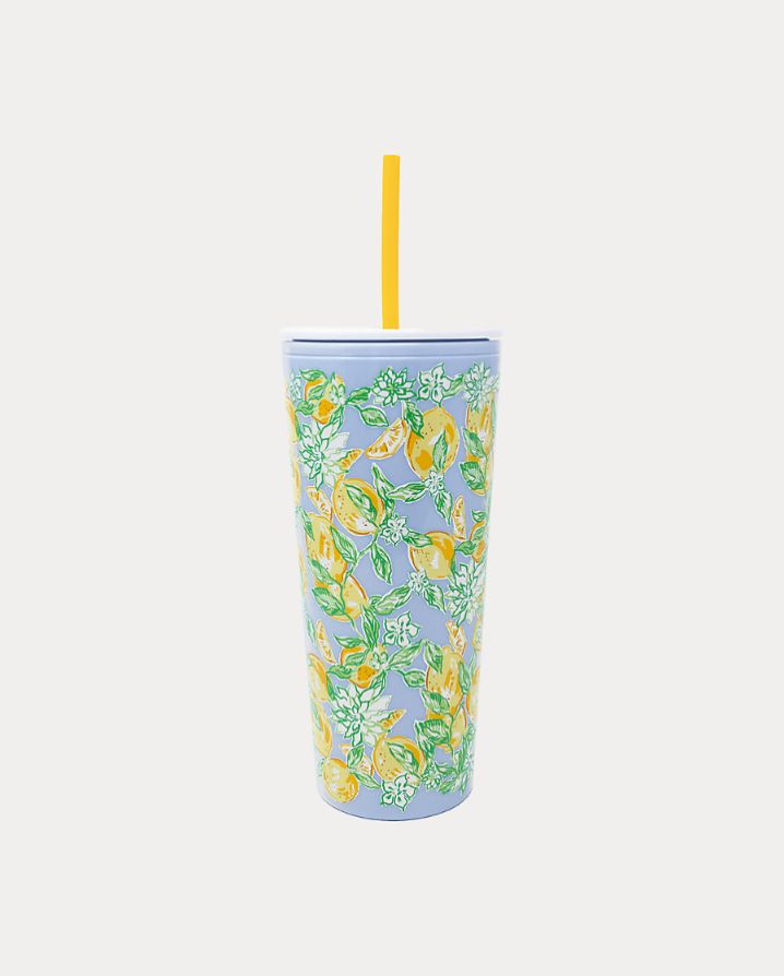 TUMBLER WITH STRAW