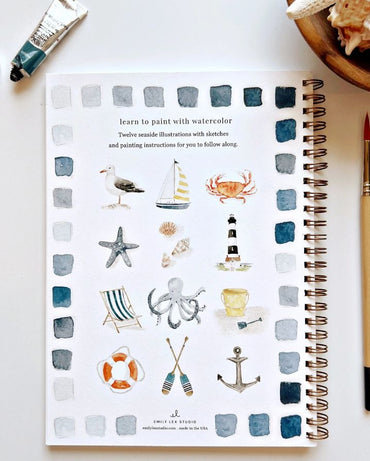 SEASIDE WATERCOLOR WORKBOOK