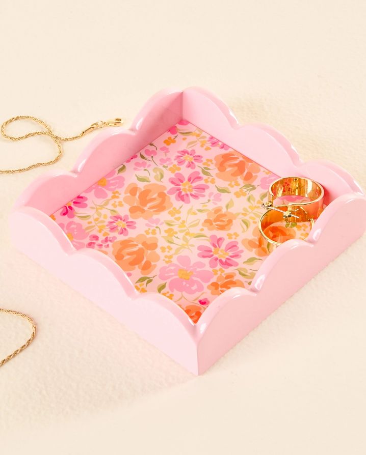 SCALLOP TRINKET TRAY