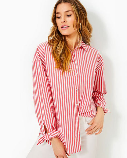 LESIA RELAXED BUTTON DOWN