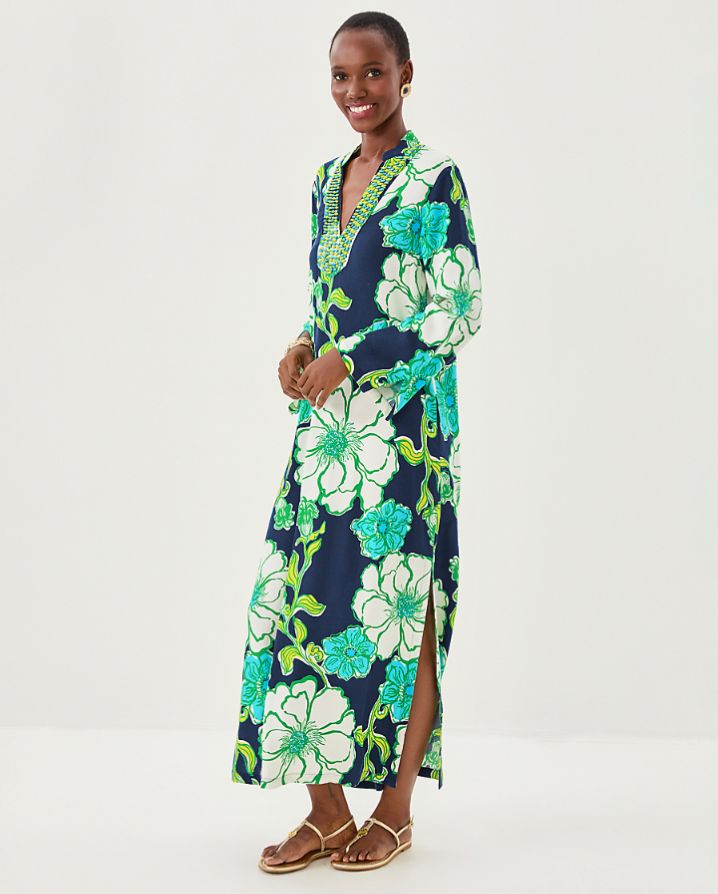IRELLA MAXI CAFTAN DRESS