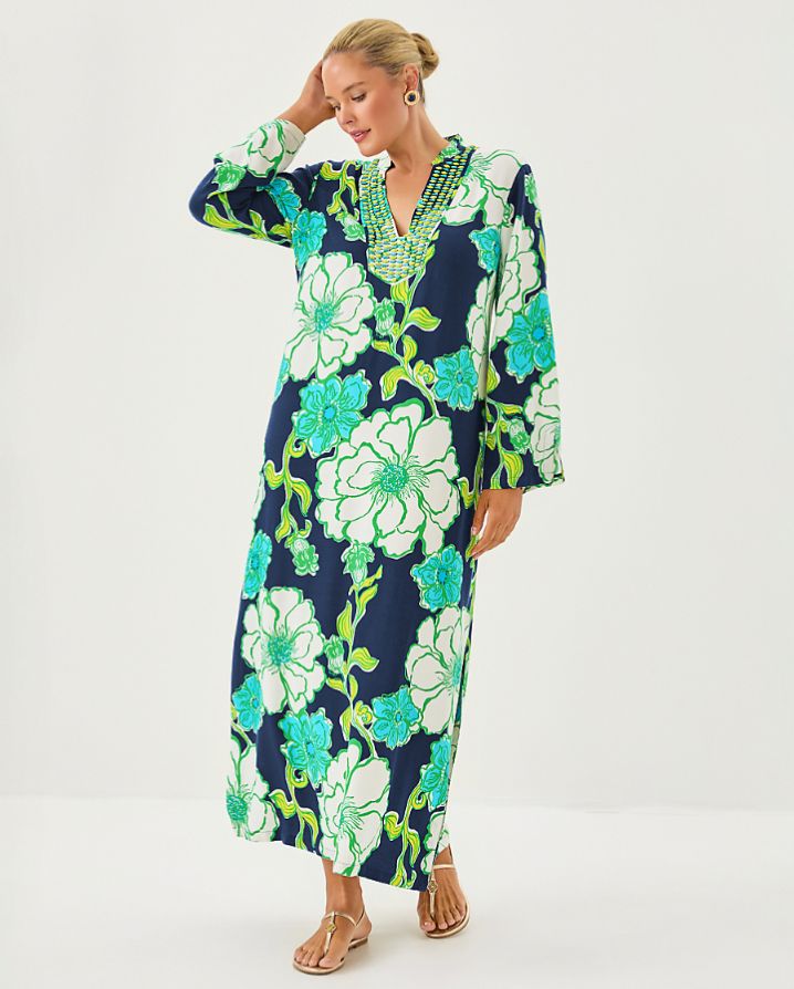 IRELLA MAXI CAFTAN DRESS