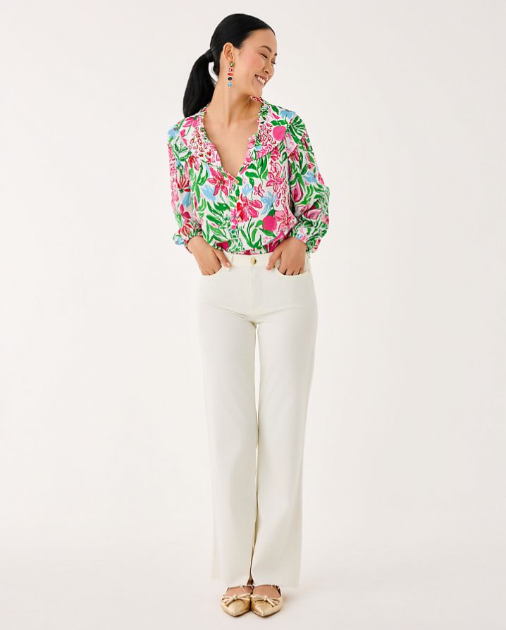 ANISTON HIGH RISE STRAIGHT LEG