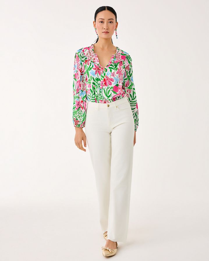 ANISTON HIGH RISE STRAIGHT LEG