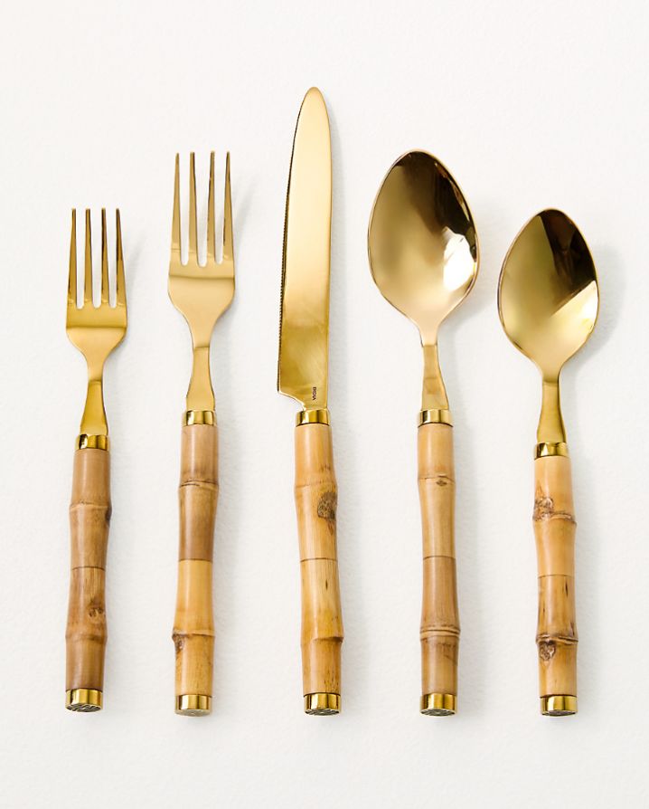 GOLD FLATWARE