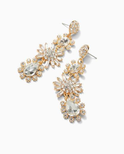 GARDEN GEMS STATEMENT EARRINGS