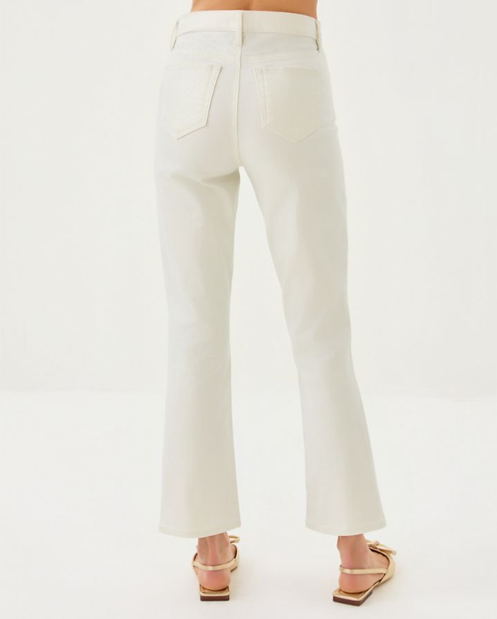 LIZA SHIMMER CROP FLARE