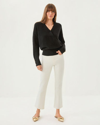 LIZA SHIMMER CROP FLARE
