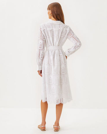 EIRA MIDI SHIRTDRESS